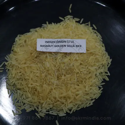 1718 Golden Sella Basmati Rice