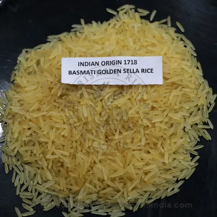 1718 Golden Sella Basmati Rice