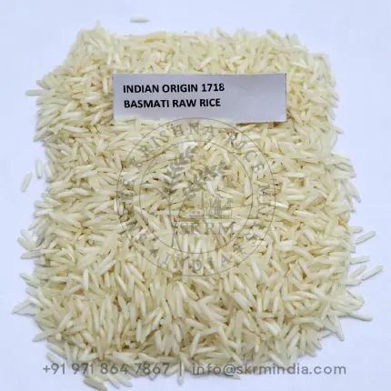 1718 Raw Basmati Rice